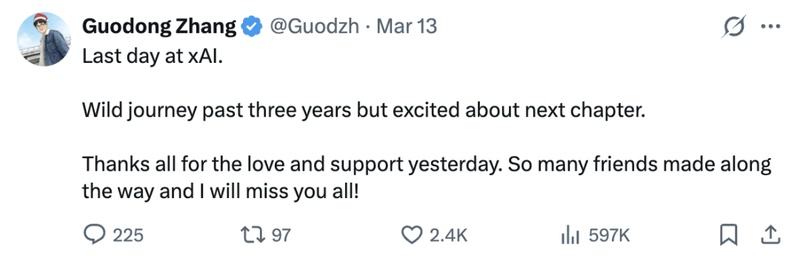  马斯克旗下xAI惊现人才流失潮；创始核心几近清零，他公开承认初建失误。 IT技术