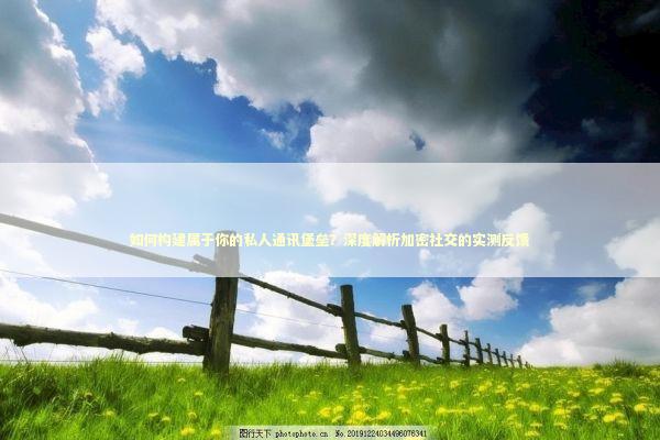 如何构建属于你的私人通讯堡垒？深度解析加密社交的实测反馈 IT技术